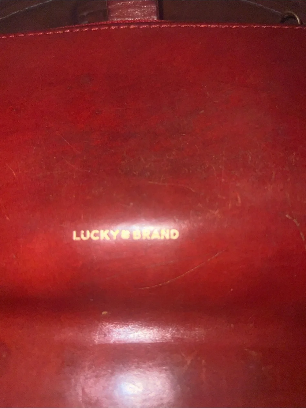 Rare Vintage Lucky Brand Leather Wallet